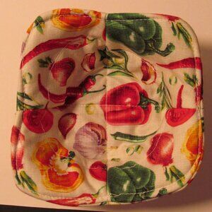Vegetable Print Bowl Cozy #2112026